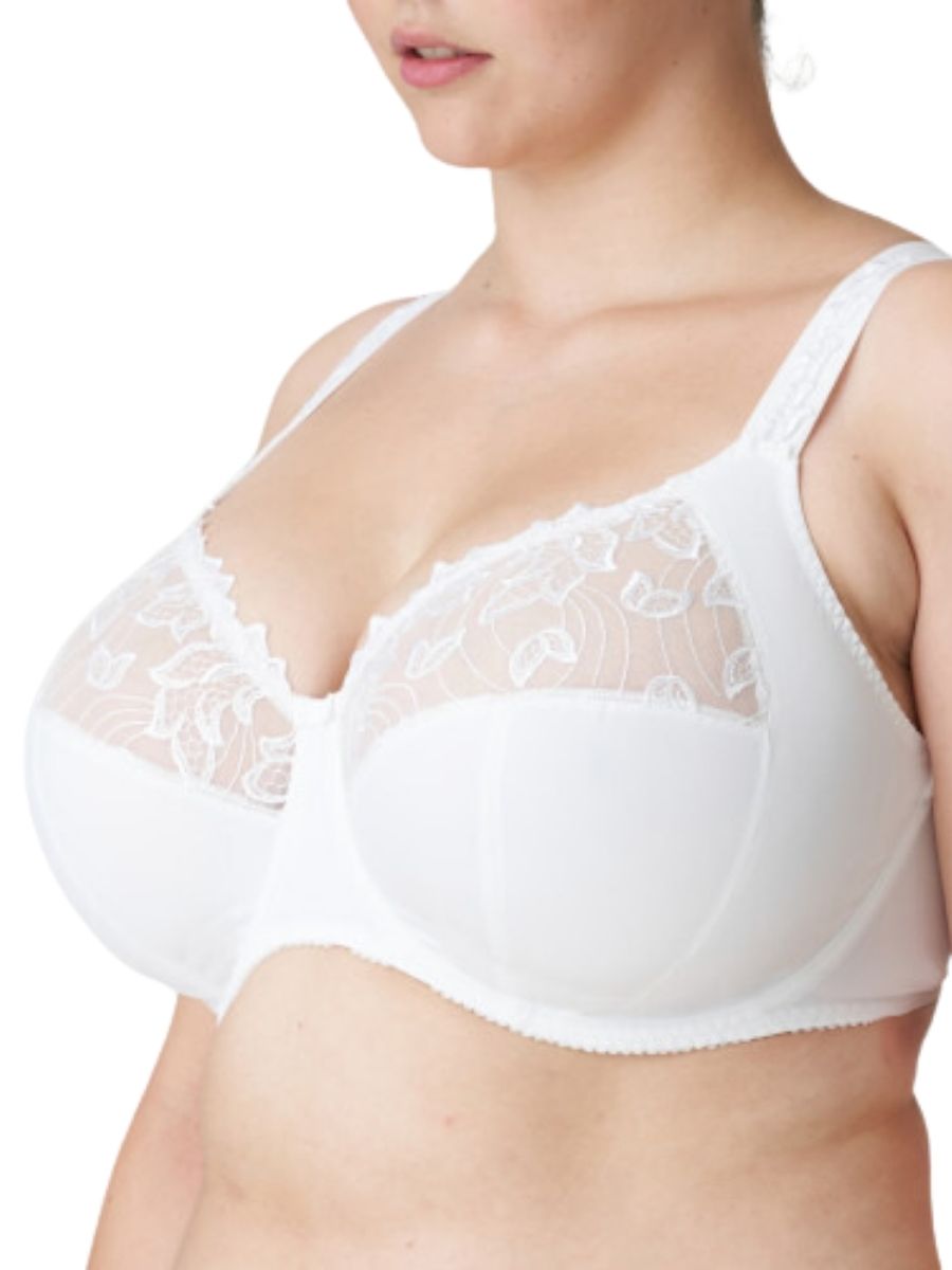 Deauville Fuller Cup (I-K) Bra - White