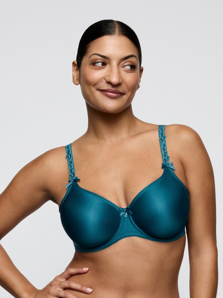 Deauville Full Cup Seamless Bra - Peacock