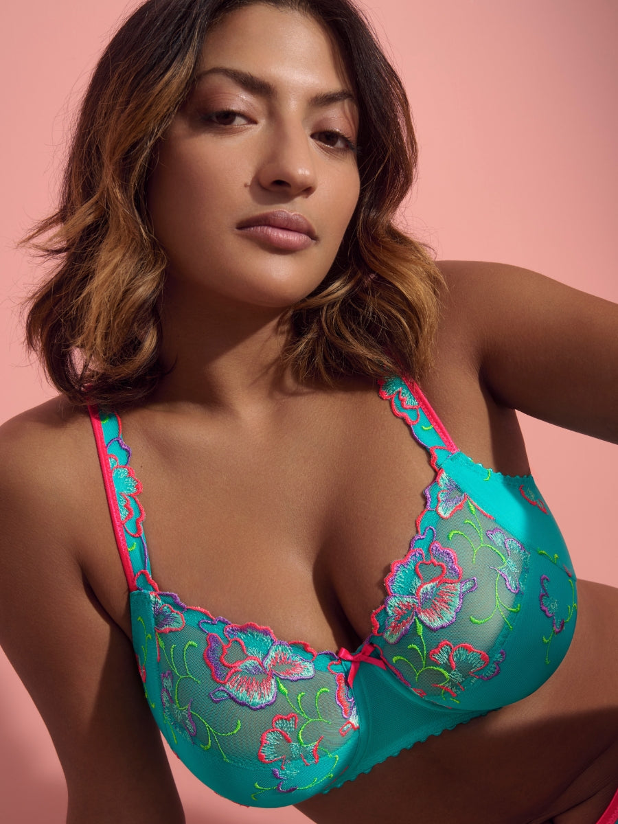 Devdaha Full Cup Bra - Mermaid