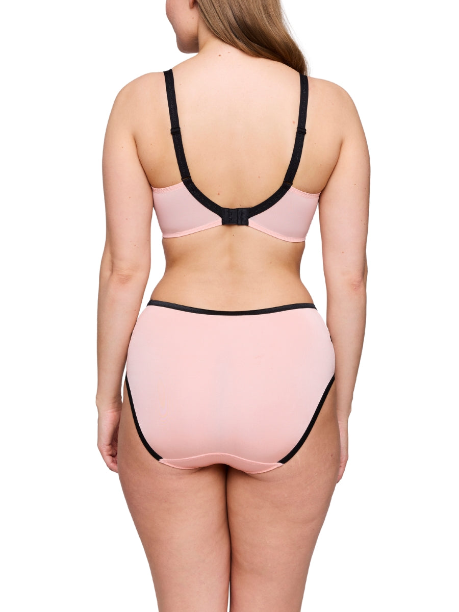 Eraclea Vertical Seam Balcony Bra - Parfait