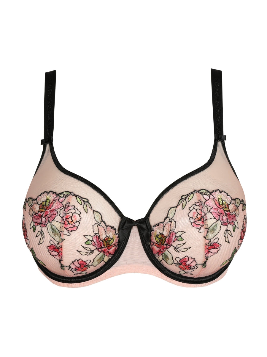 Eraclea Vertical Seam Balcony Bra - Parfait