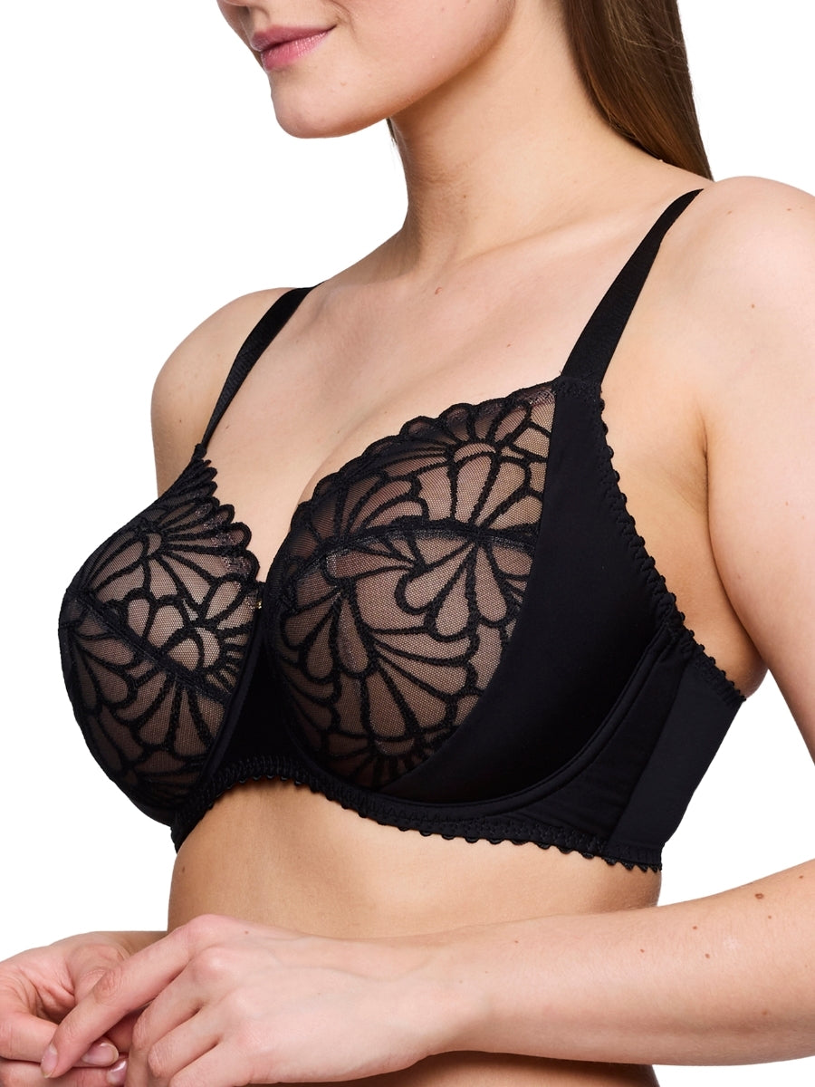 Gallipoli Full Cup Bra - Black