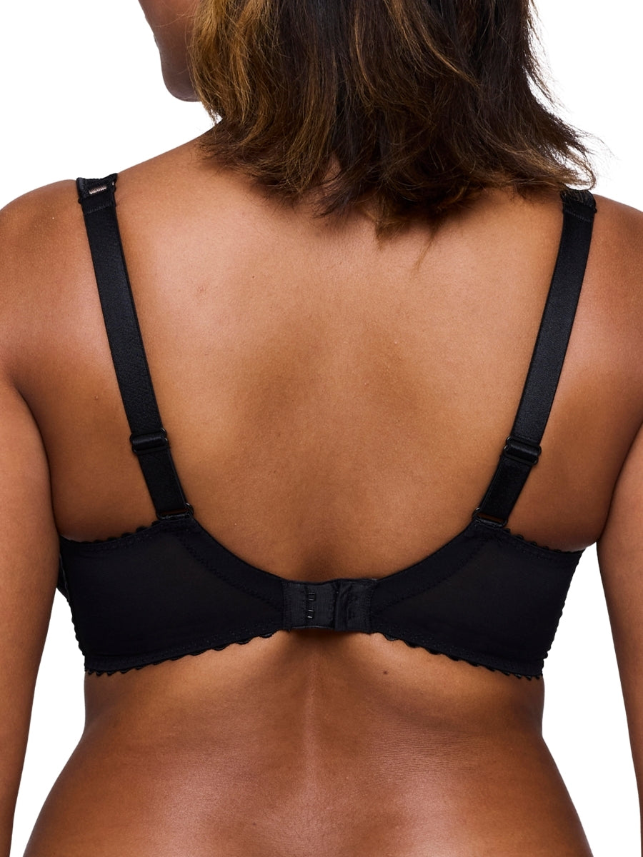 Gallipoli Plunge Bra - Black