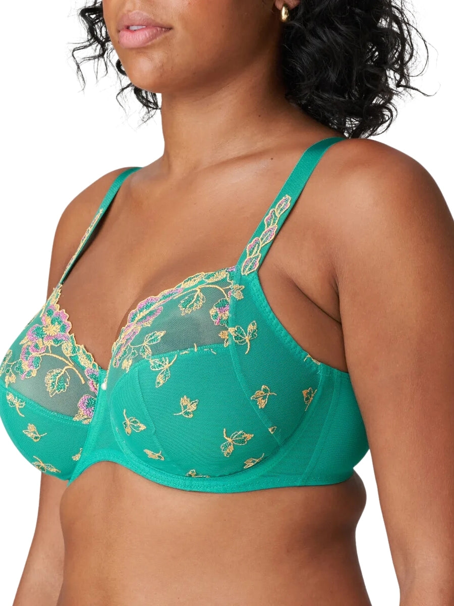 Lenca Full Cup Bra - Sunny Teal
