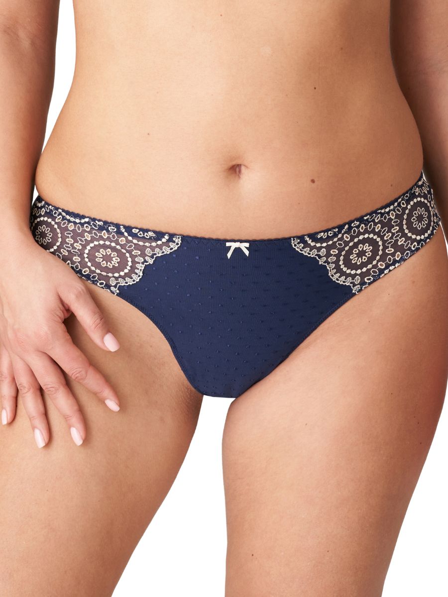 primadonna osino luxury thong sapphire blue