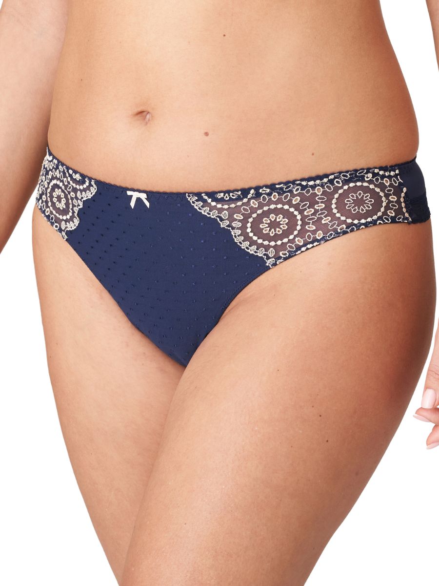 primadonna osino luxury thong sapphire blue