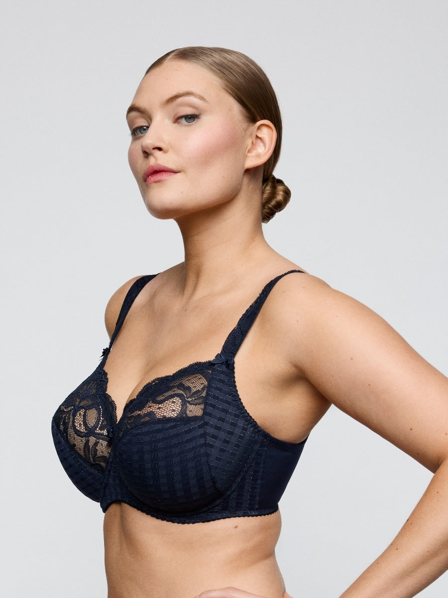 Madison Full Cup Bra - Velvet Blue