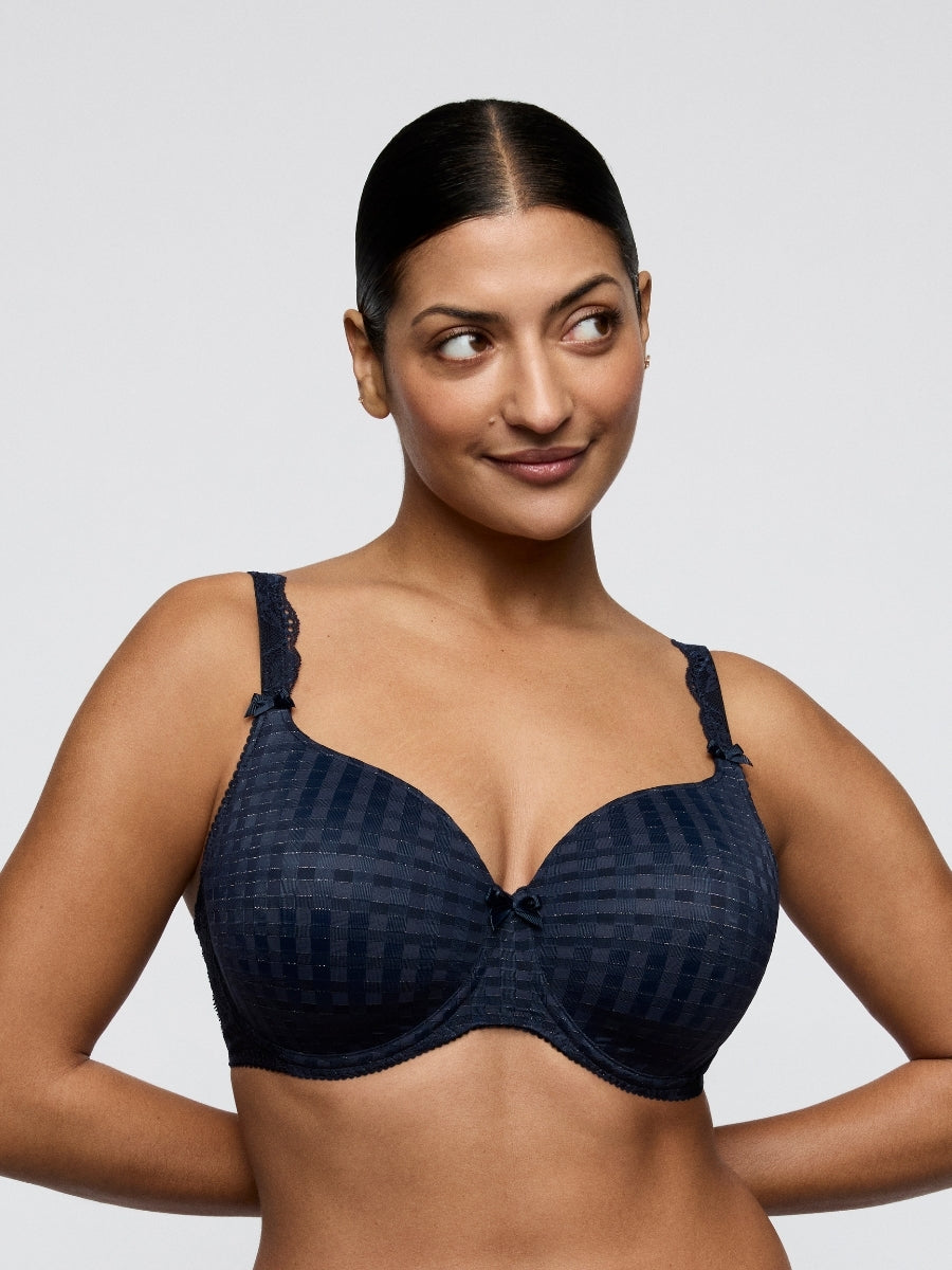 Madison Heartshape Bra - Velvet Blue