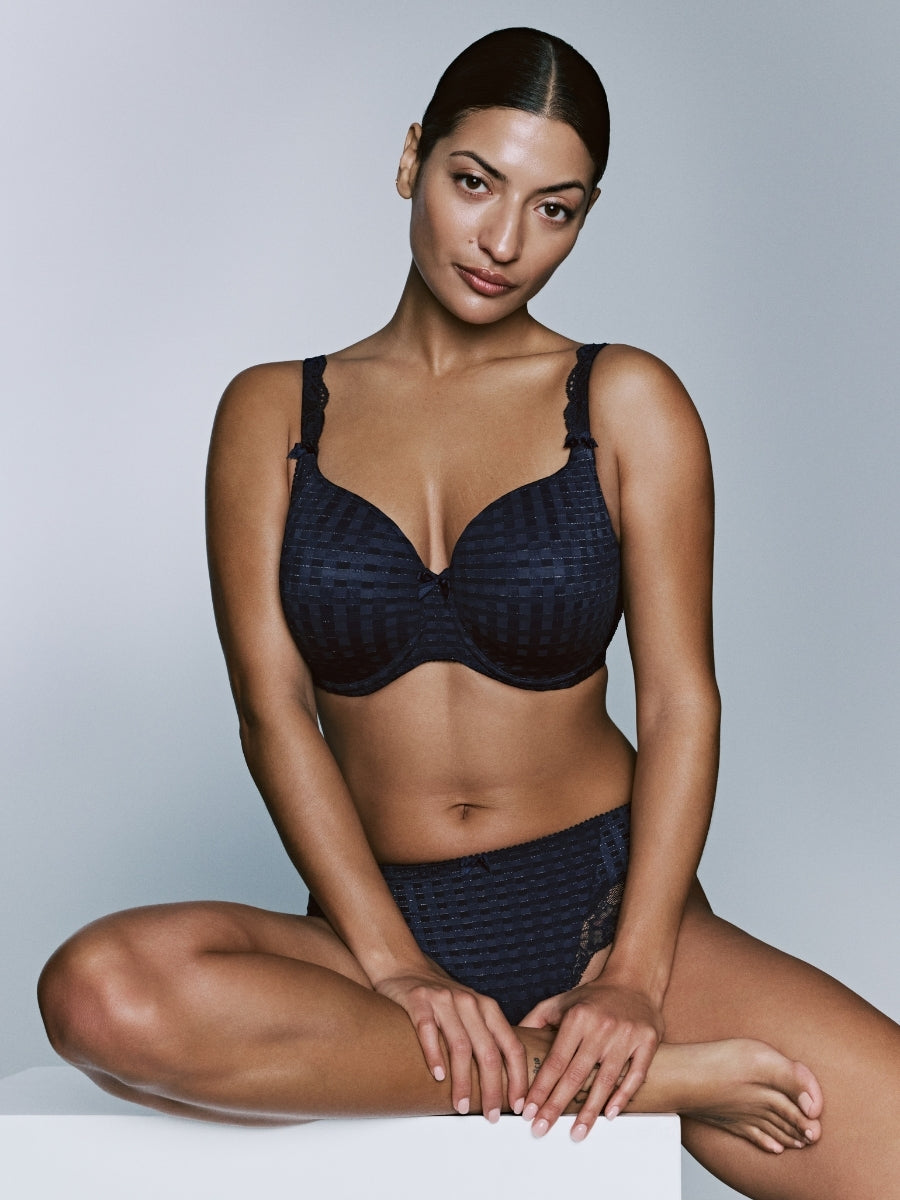 Madison Heartshape Bra - Velvet Blue