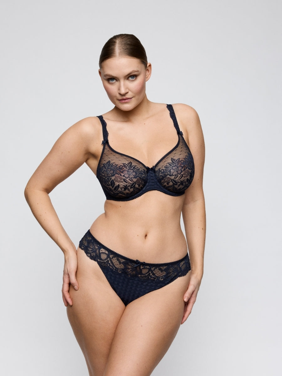 Madison Full Cup Seamless Bra - Velvet Blue