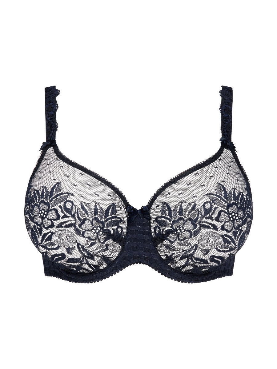 Madison Full Cup Seamless Bra - Velvet Blue