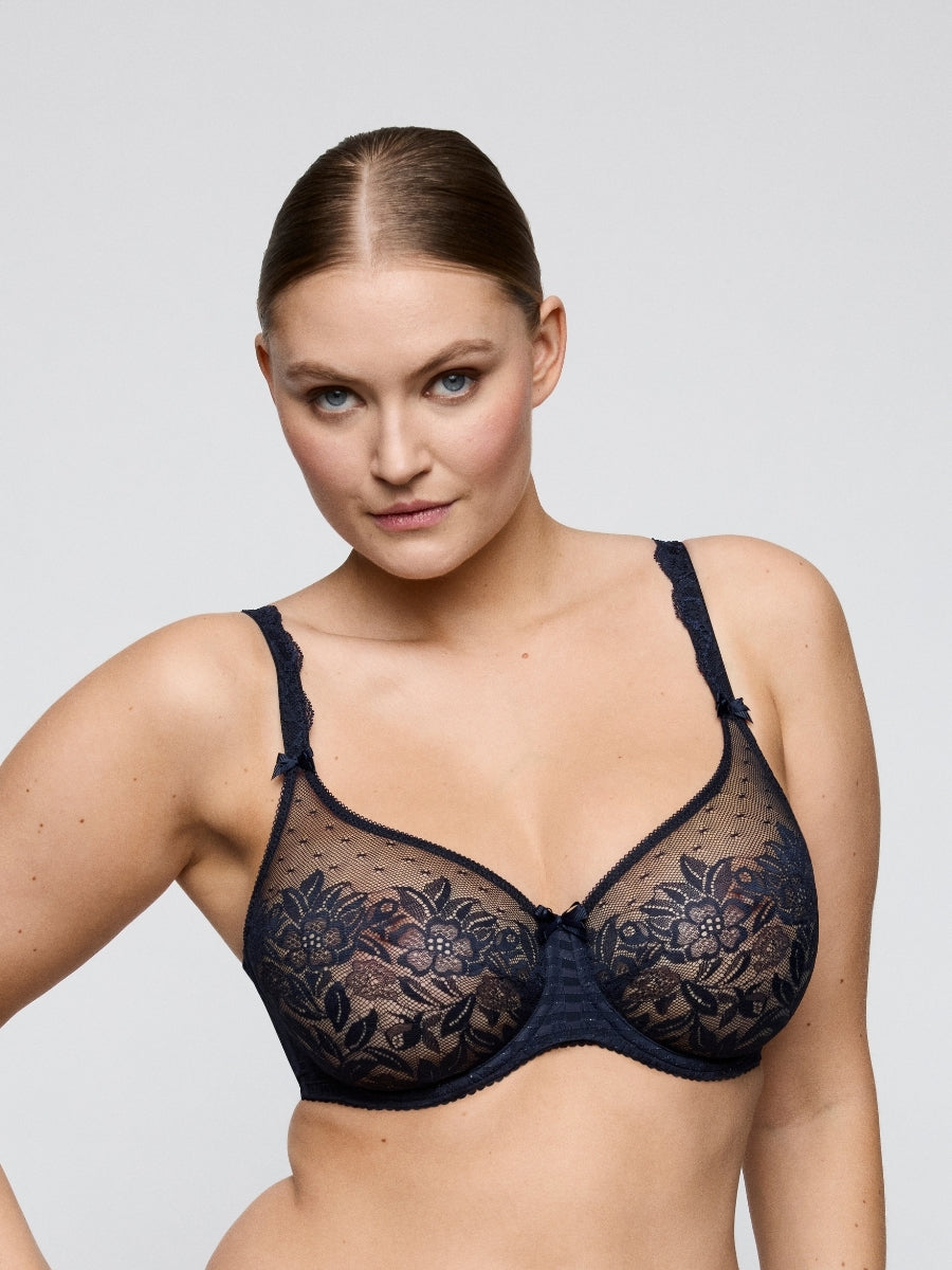 Madison Full Cup Seamless Bra - Velvet Blue