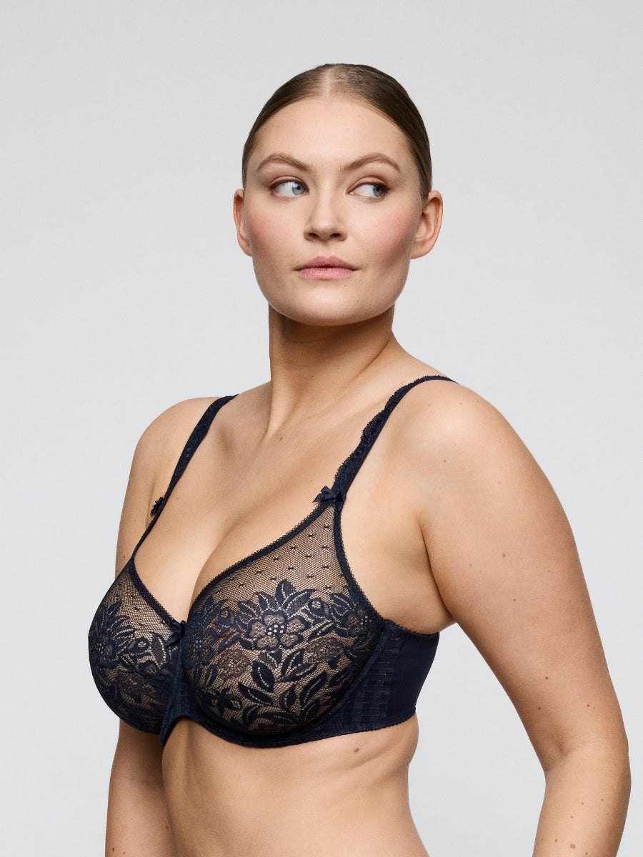 Madison Full Cup Seamless Bra - Velvet Blue