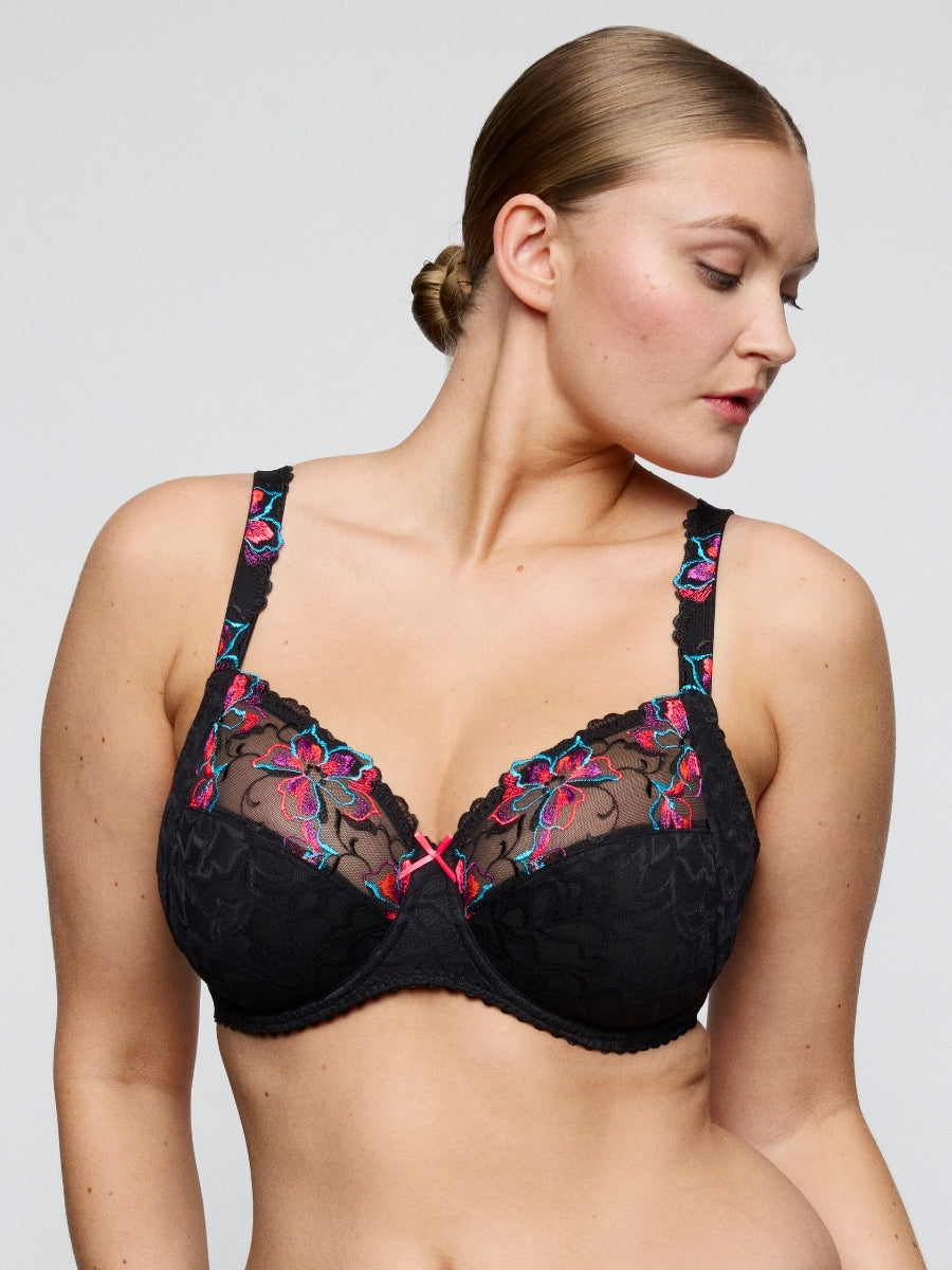 Miyara Full Cup Bra - Floral Eclipse
