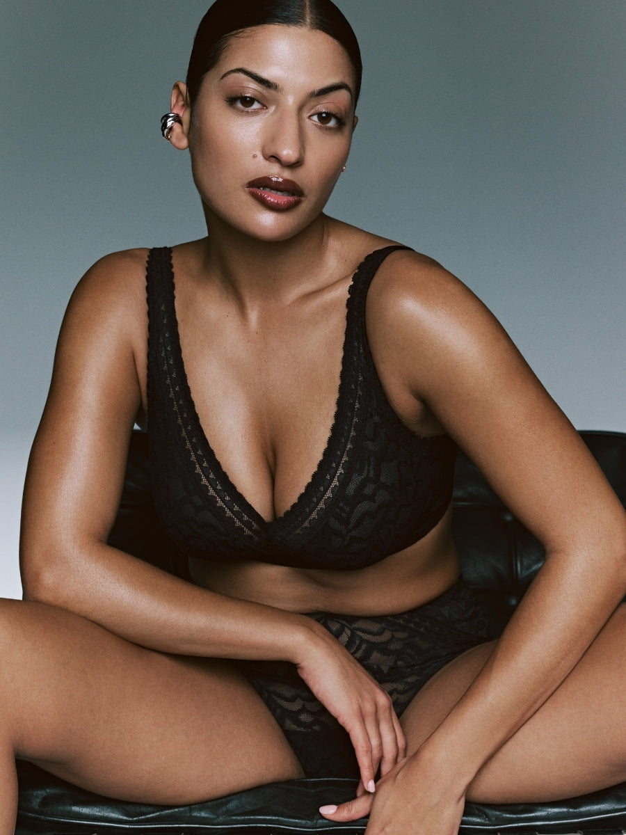 Miyara Wireless Bralette - Floral Eclipse