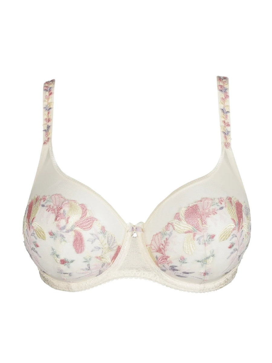 Mohala Vertical Seam Balcony Bra - Vintage Natural