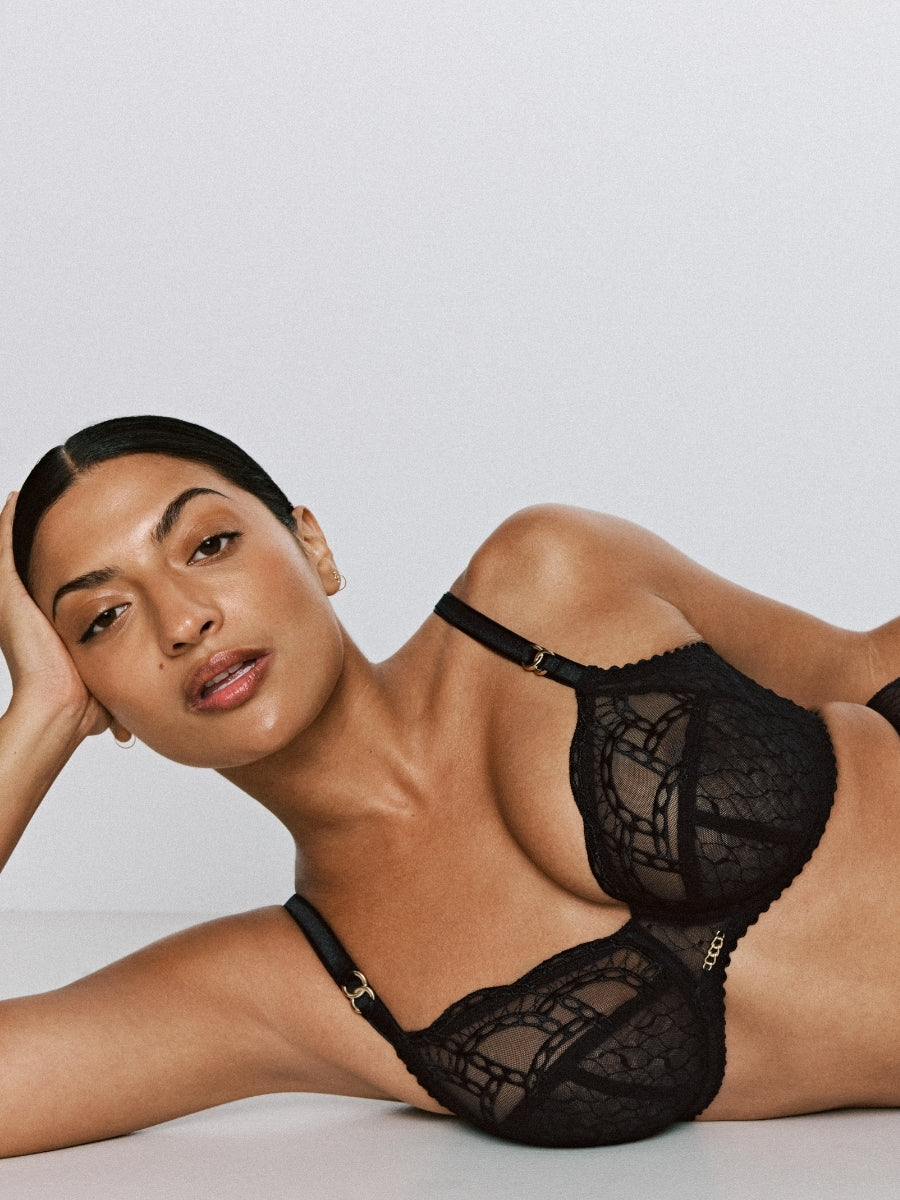 Naica Full Cup Bra - Black