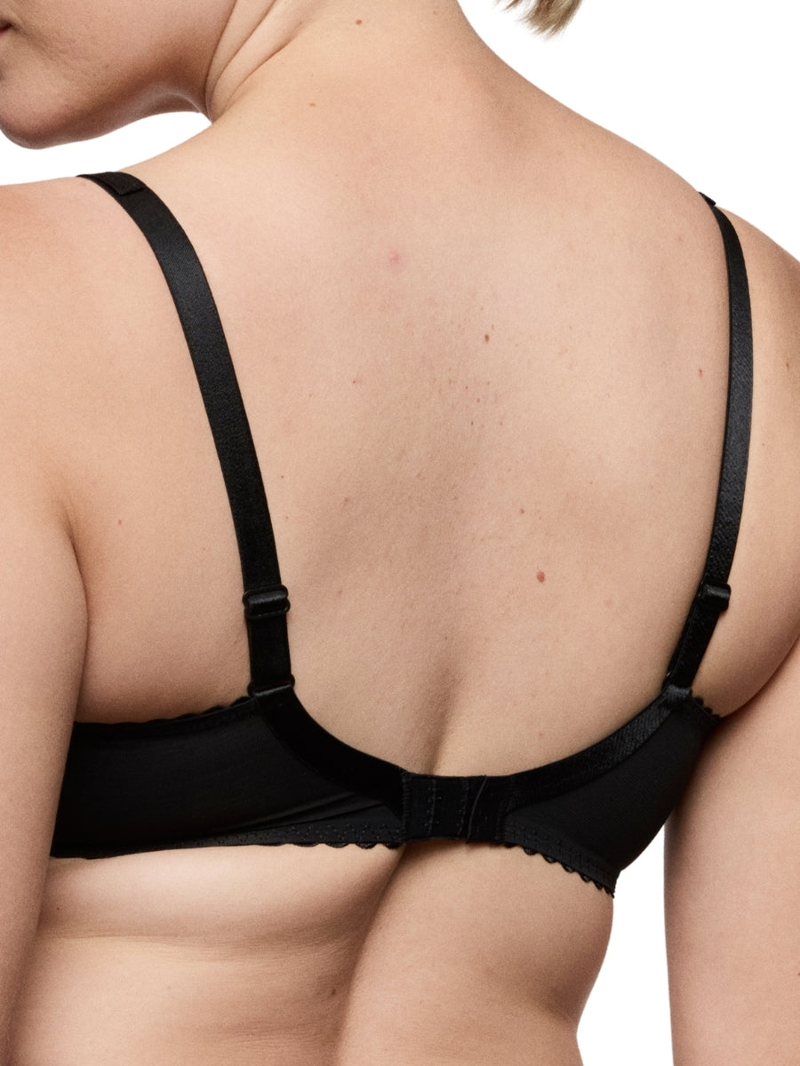 Naica Plunge Bra - Black