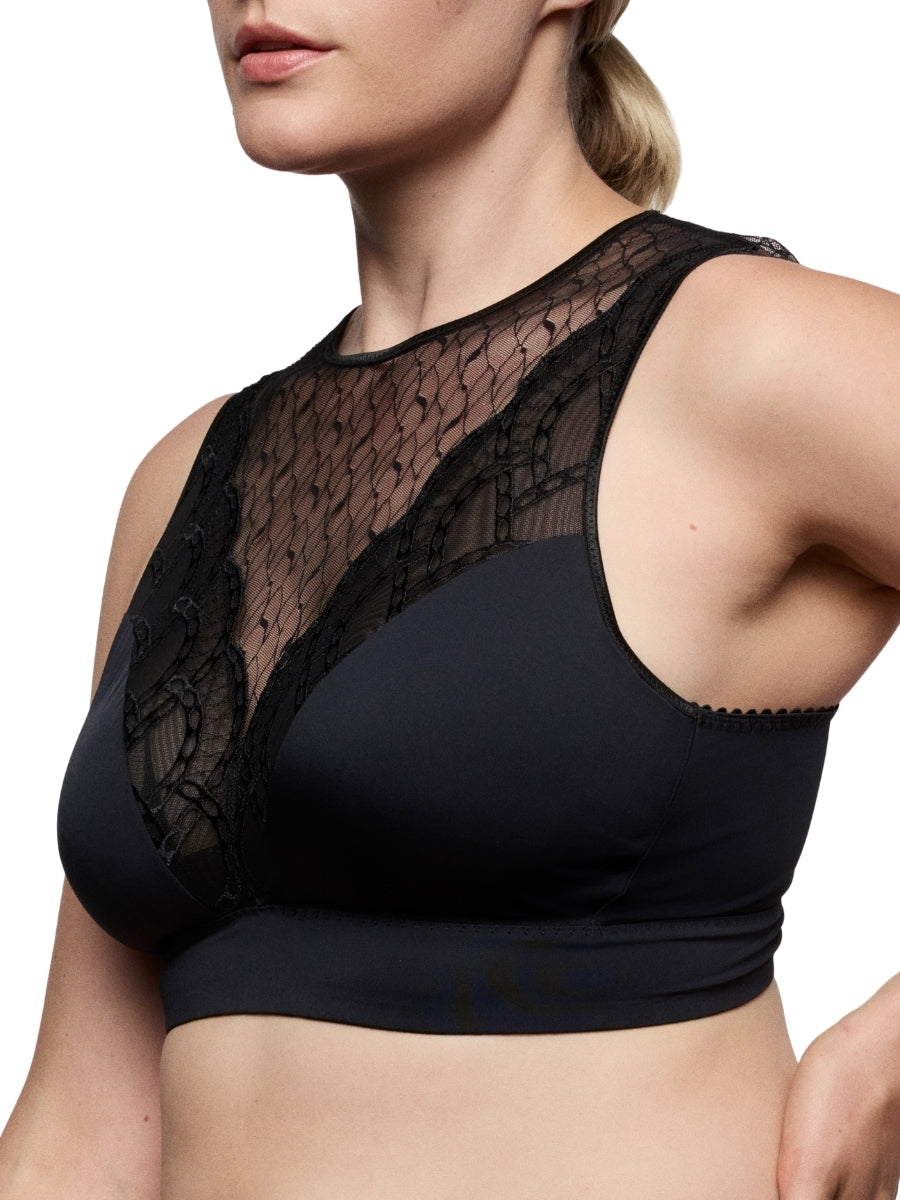 Naica Wireless Bralette - Black