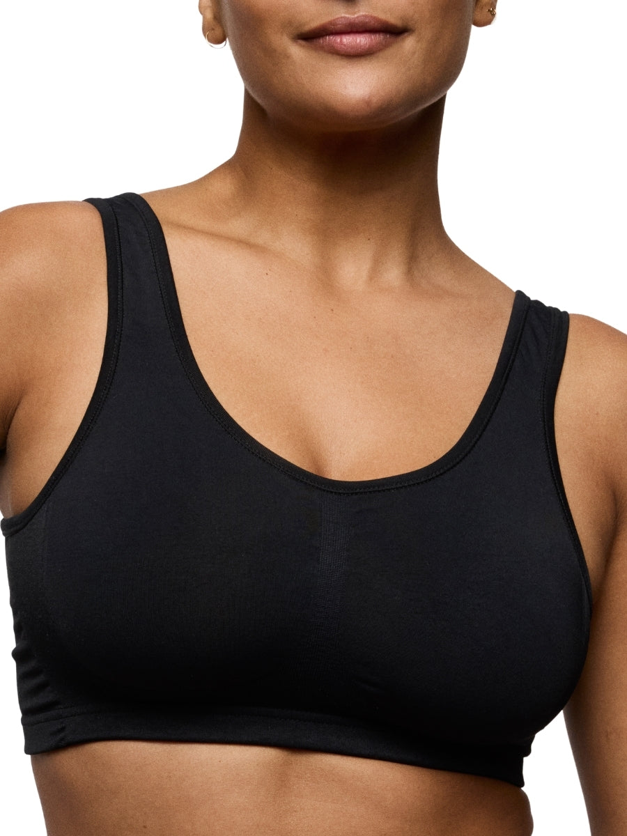 Nudda Wireless Bralette - Black