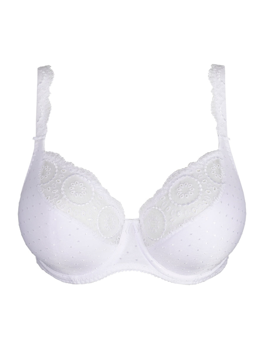 Osino Tulip Seam Balcony Bra - White