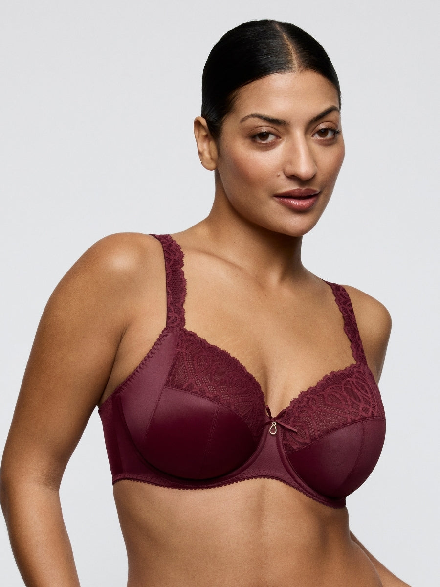 Salerno Full Cup Bra - Evening Red