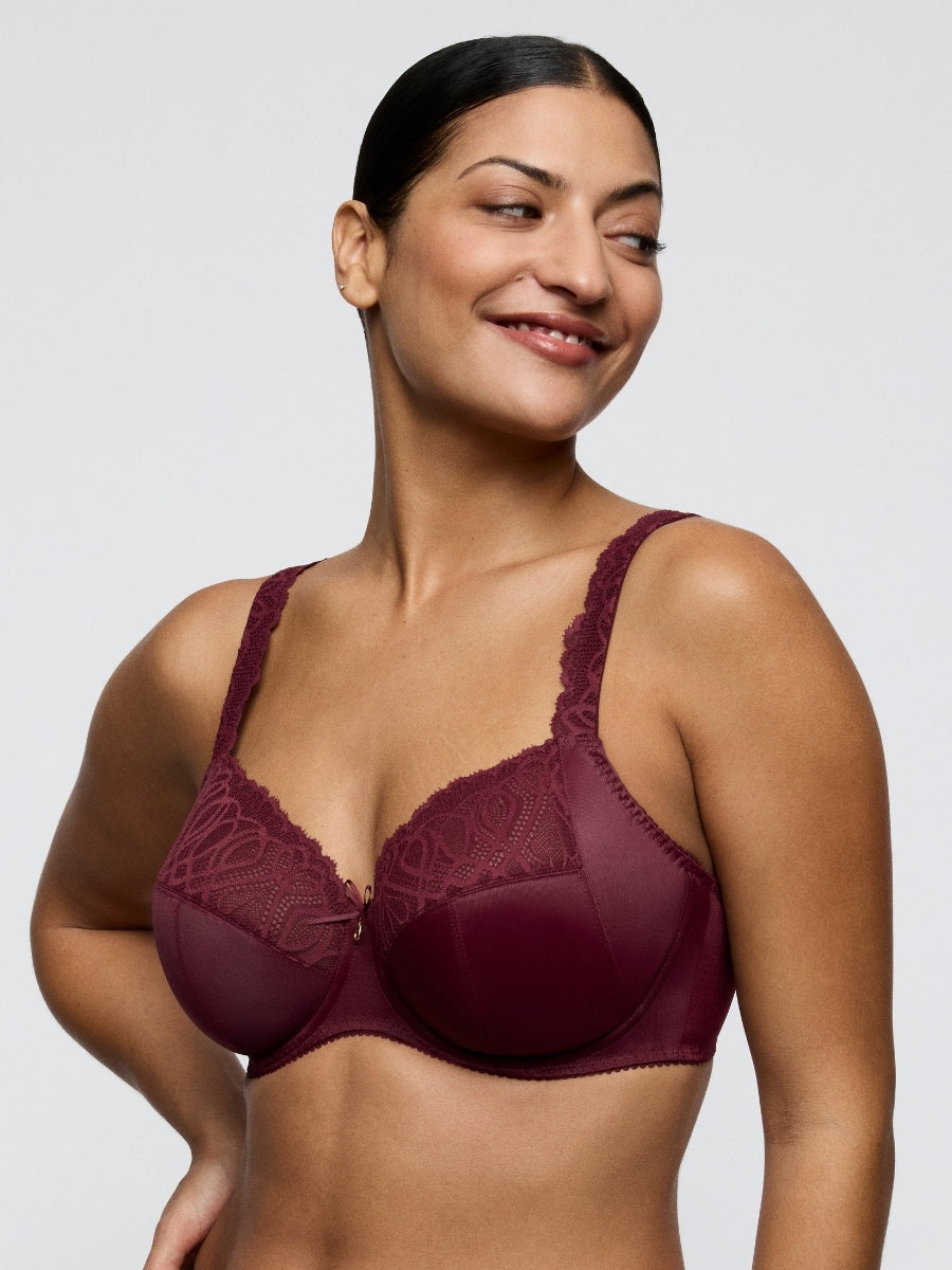 Salerno Full Cup Bra - Evening Red