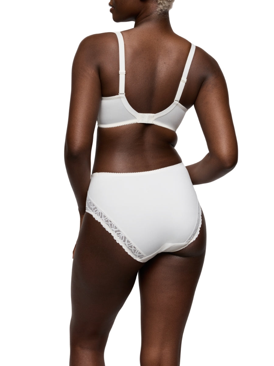 Salerno Half Padded Plunge Bra - Natural