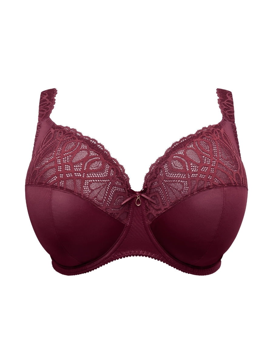 Salerno I-M Full Cup Bra - Evening Red