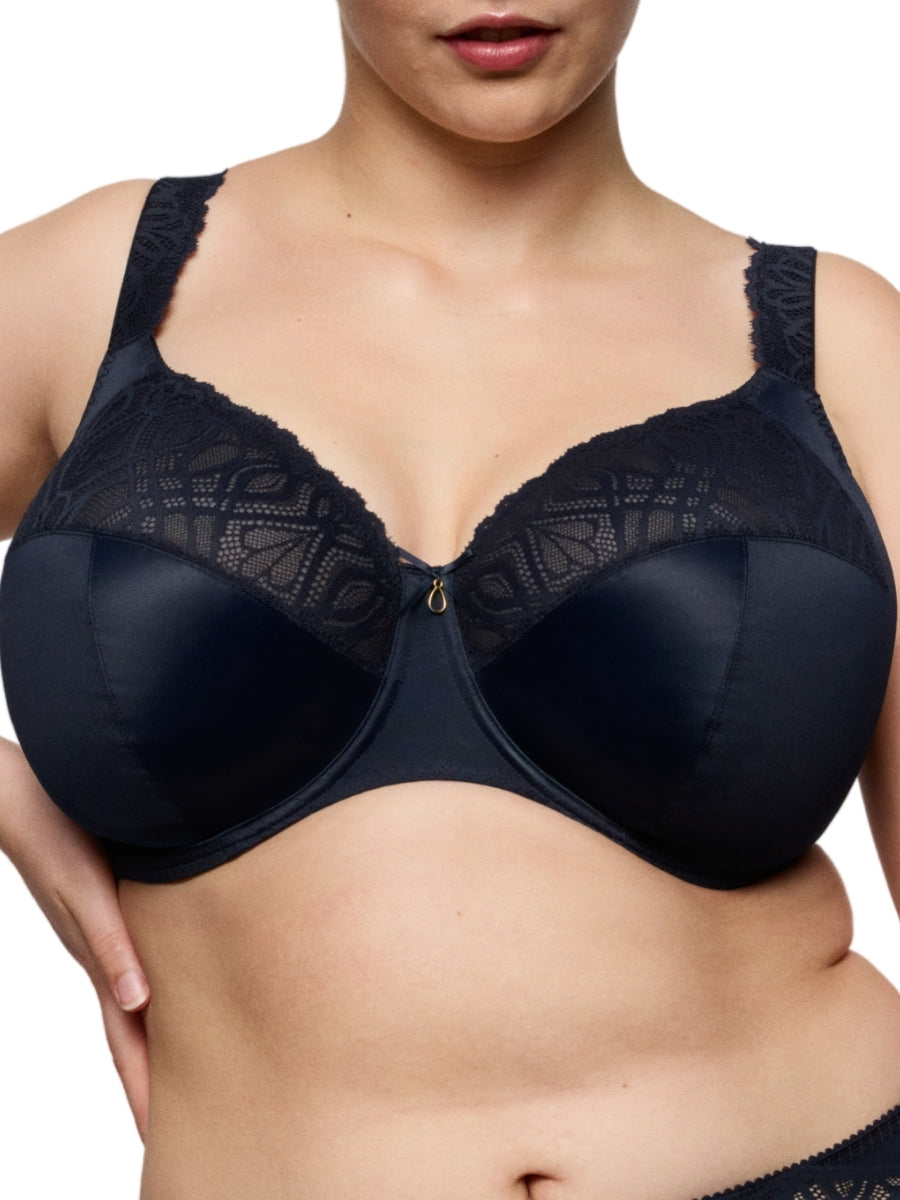 Salerno I-M Full Cup Bra - Midnight Blue