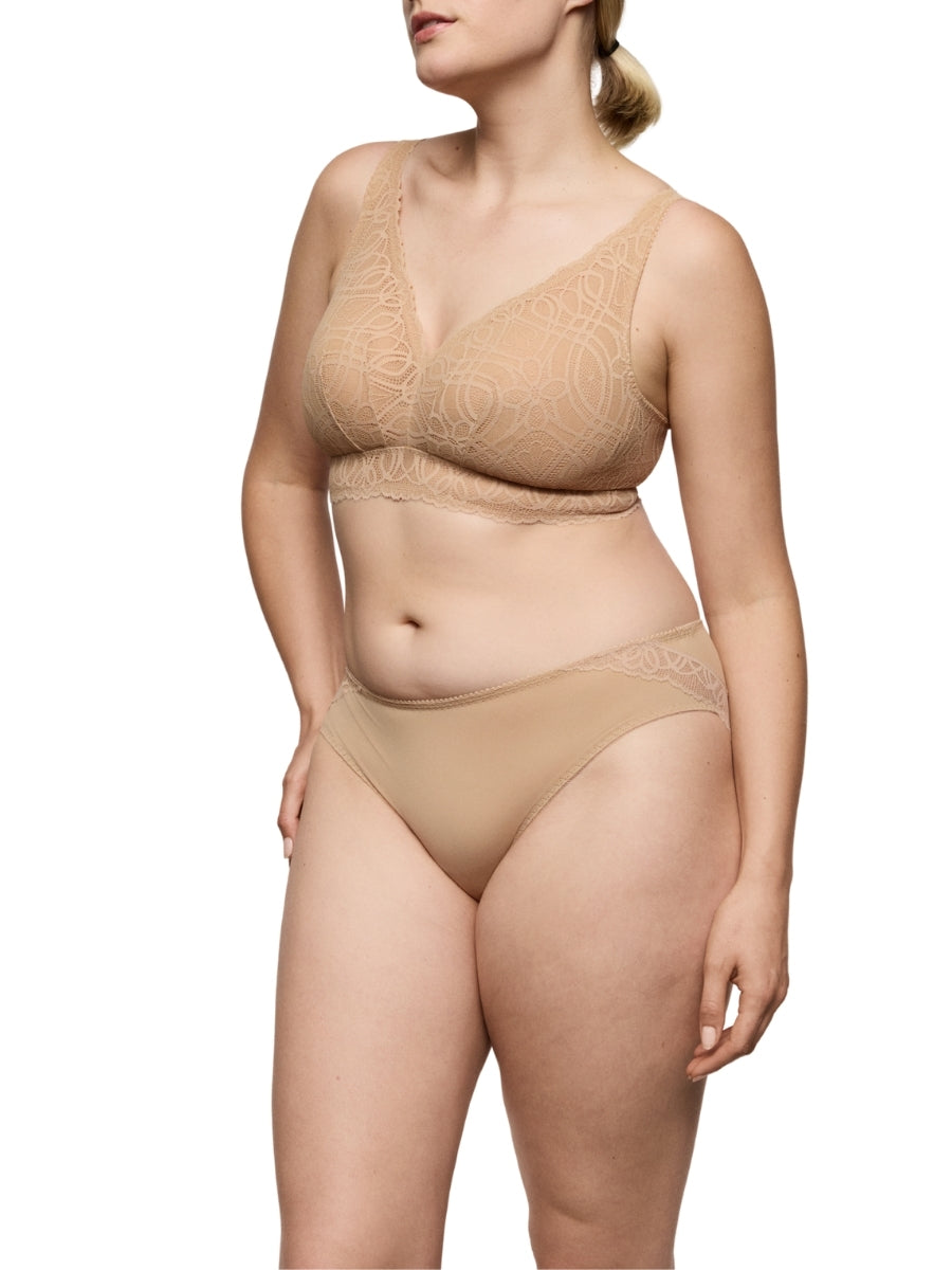 Salerno Wireless Bralette - Candy Ginger