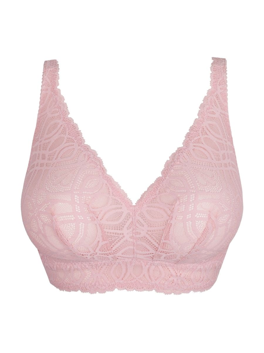 Salerno Wireless Bralette - Spring Rose