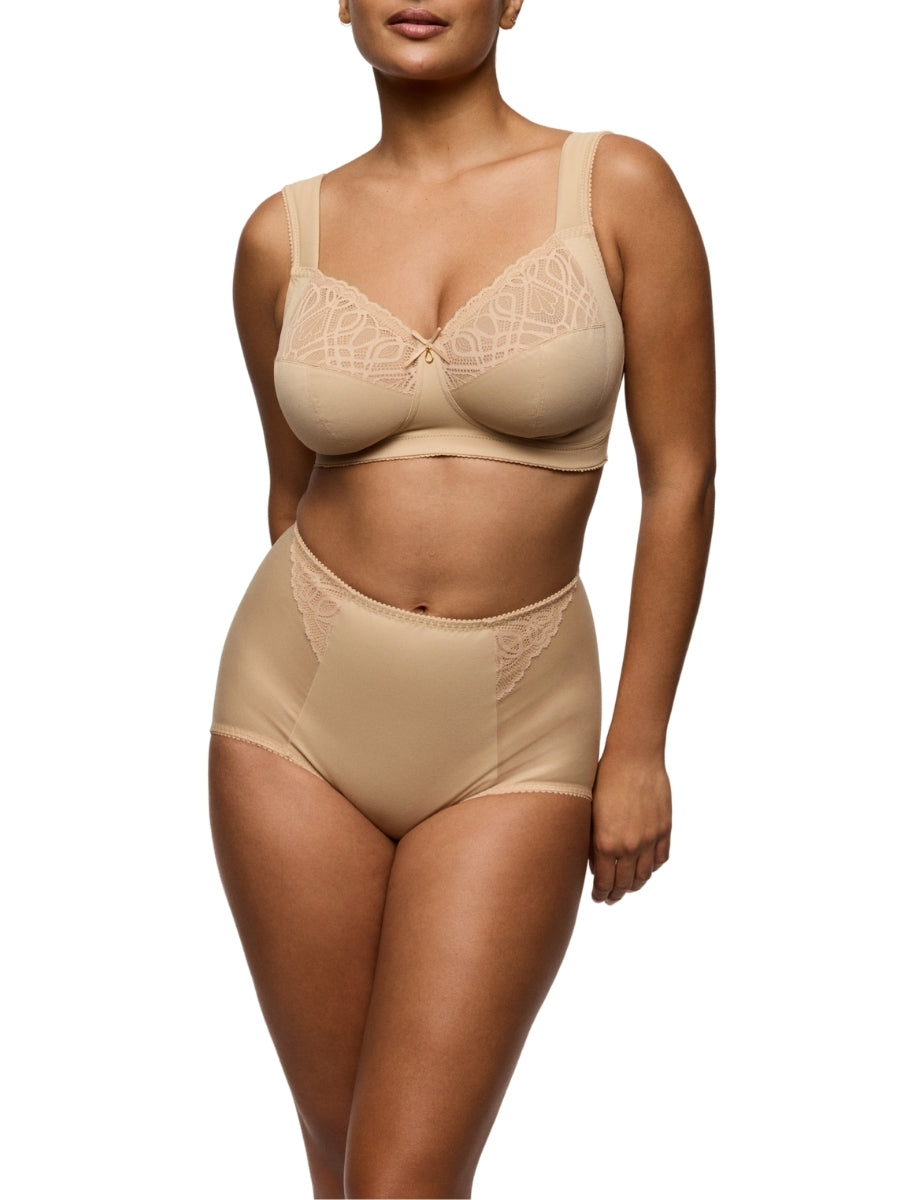 Salerno Wireless Full Cup Bra - Candy Ginger