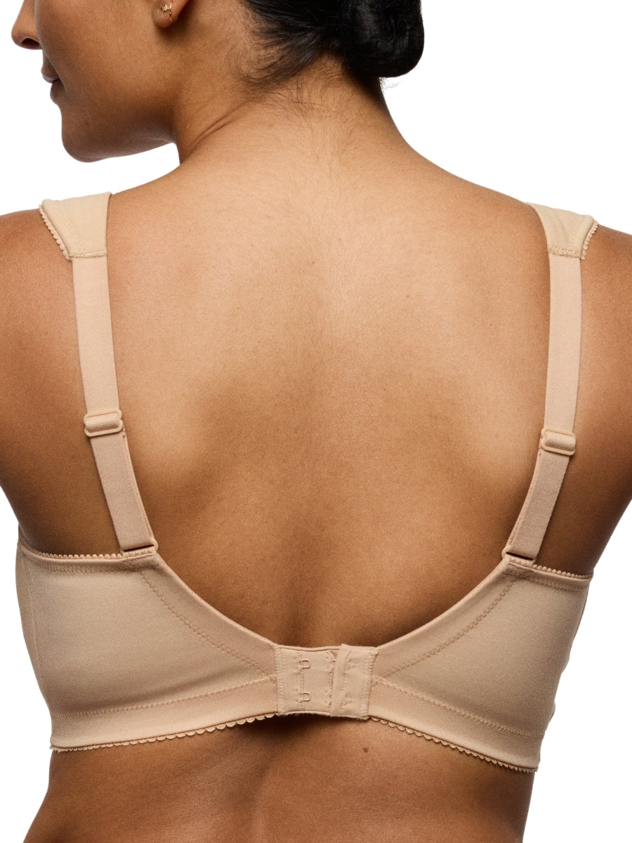 Salerno Wireless Full Cup Bra - Candy Ginger