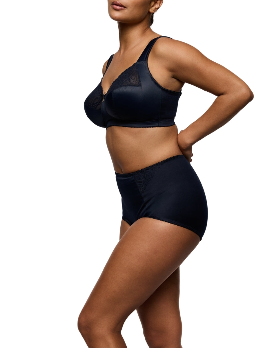Salerno Wireless Full Cup Bra - Midnight Blue