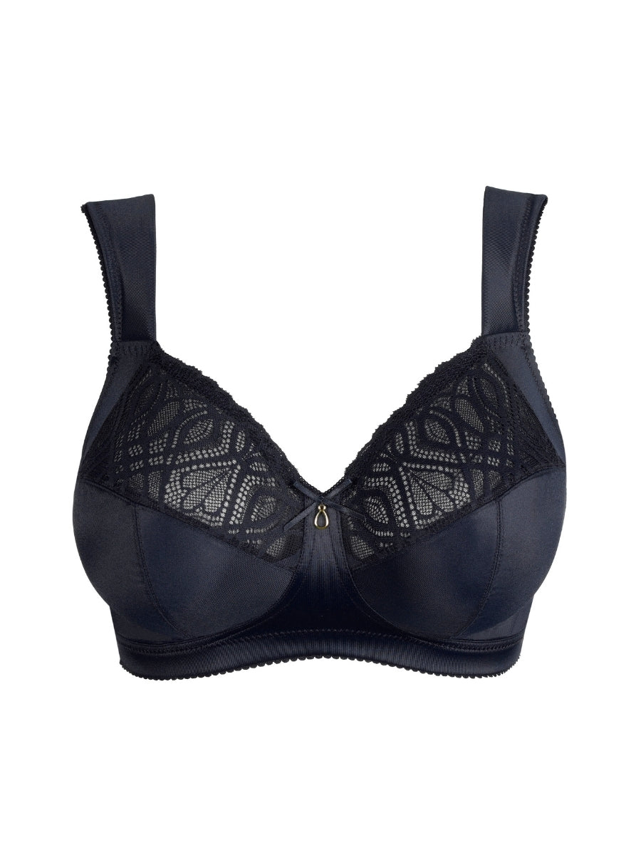 Salerno Wireless Full Cup Bra - Midnight Blue