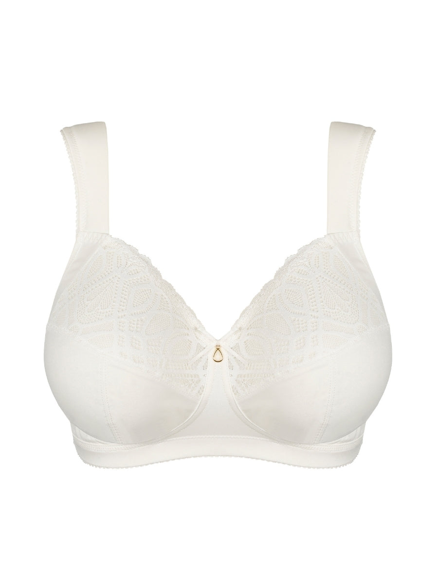 Salerno Wireless Full Cup Bra - Natural