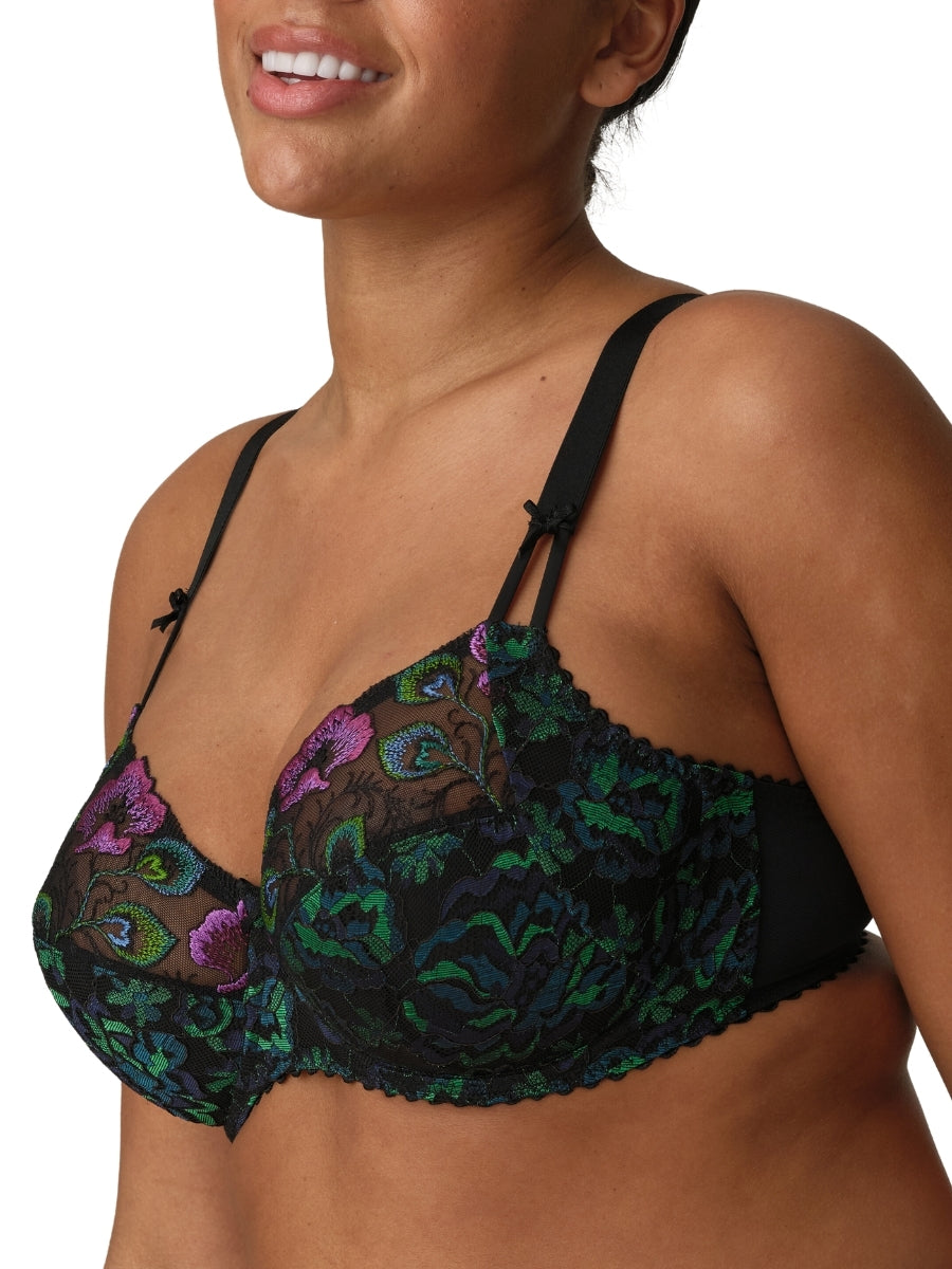 San Angel Full Cup Bra - Peacock Feather