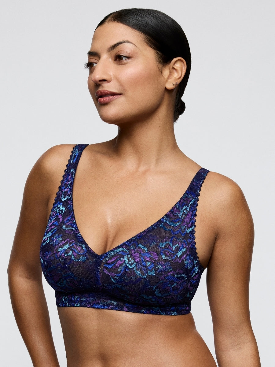 San Angel Wireless Bralette - Water Blue