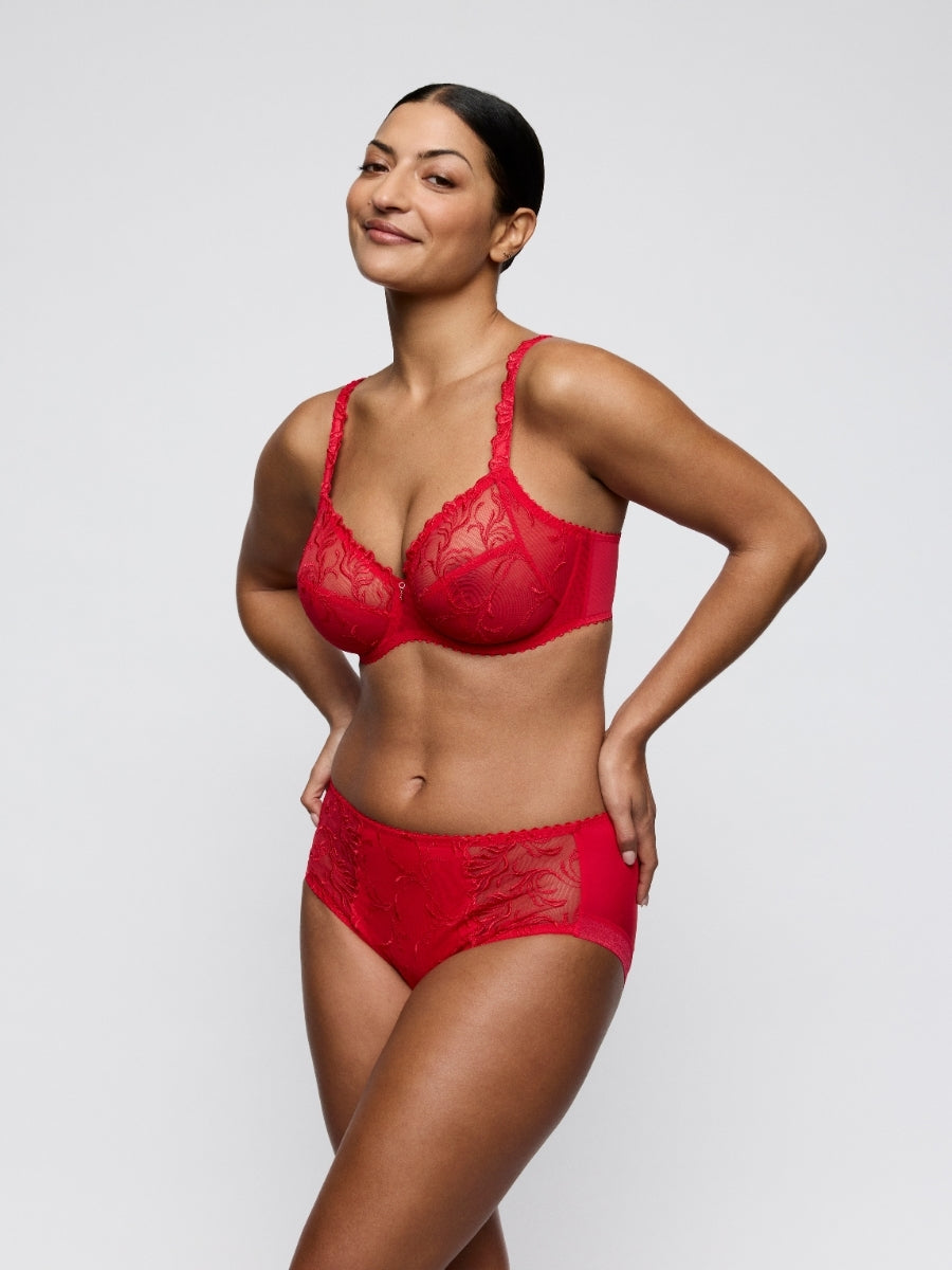 Solisse Full Cup Bra - True Red