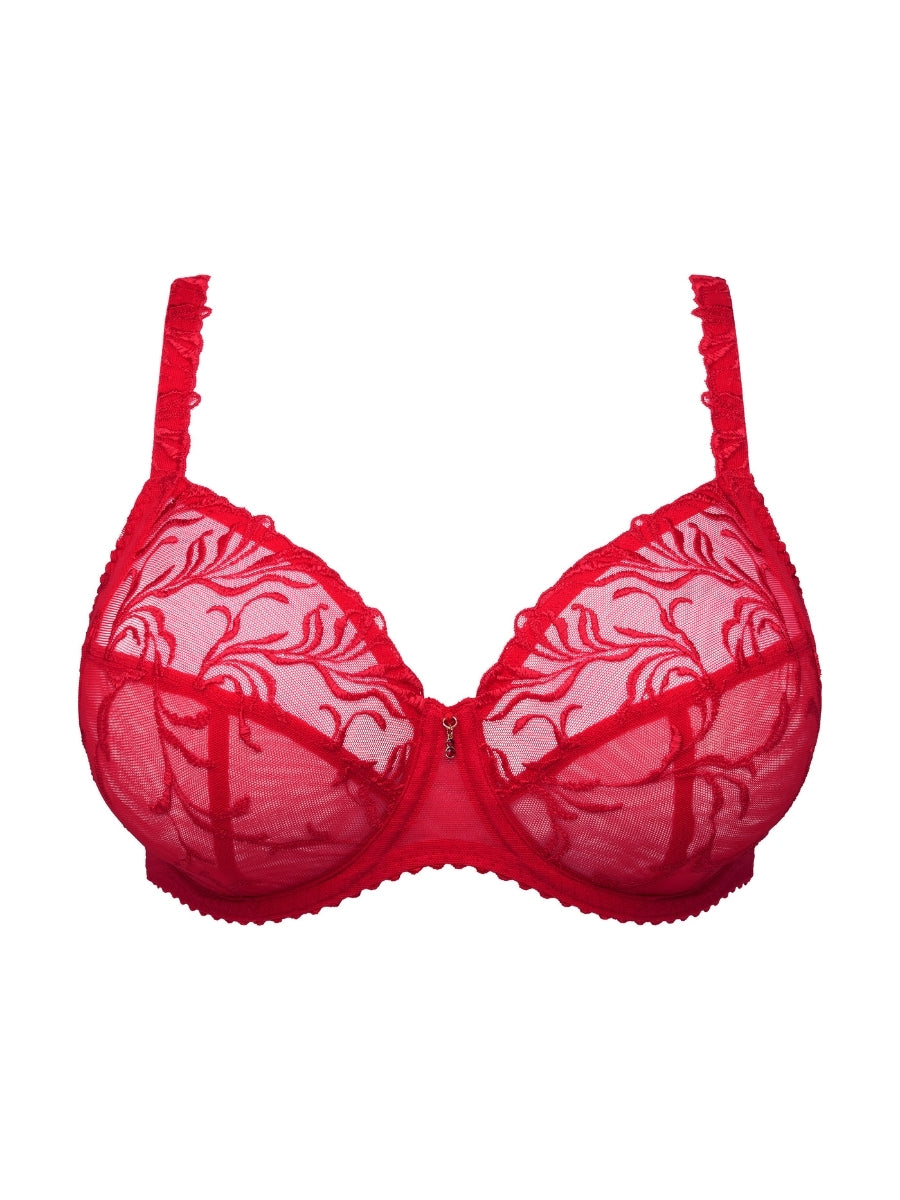 Solisse Full Cup Bra - True Red