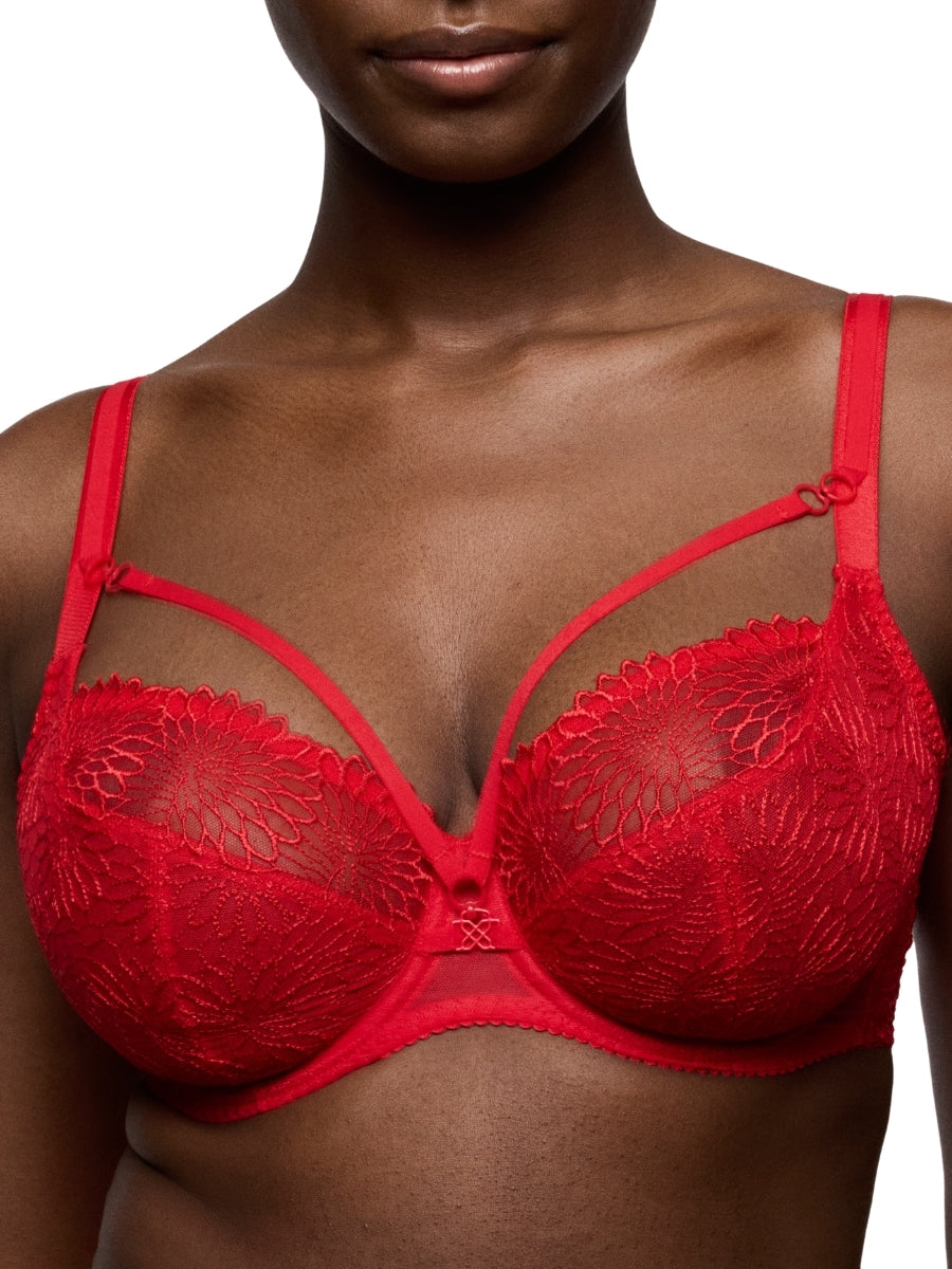 Sophora Balcony Bra - True Red
