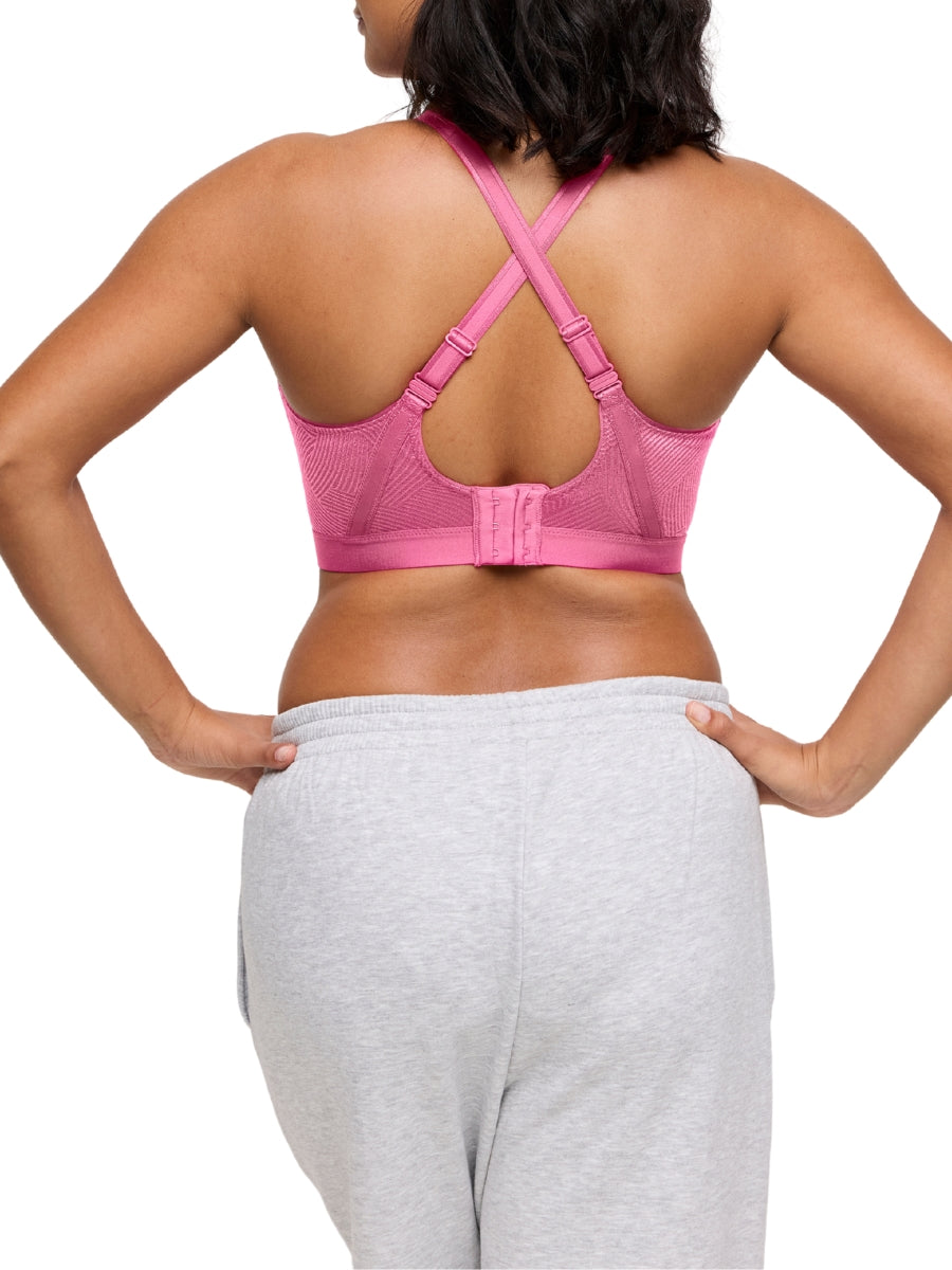 The Game Racerback Sports Bra - Orchid Pink