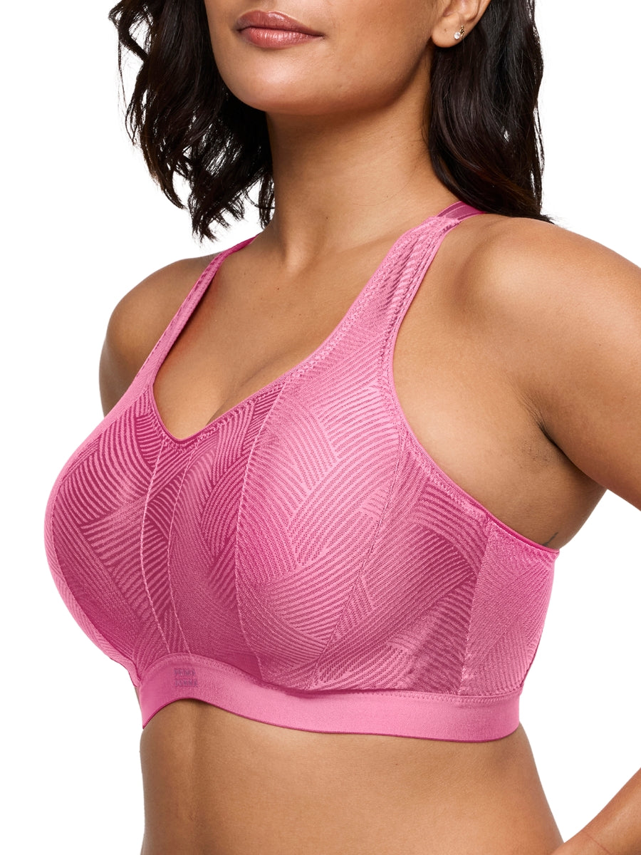 The Game Racerback Sports Bra - Orchid Pink