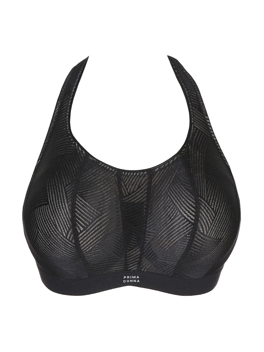 The Game Racerback Sports Bra - Black