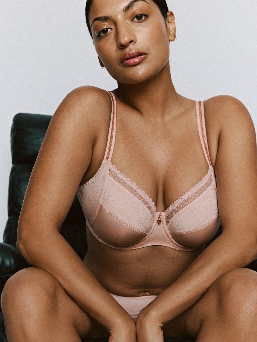 Briana Full Cup Bra - Pearly Pink