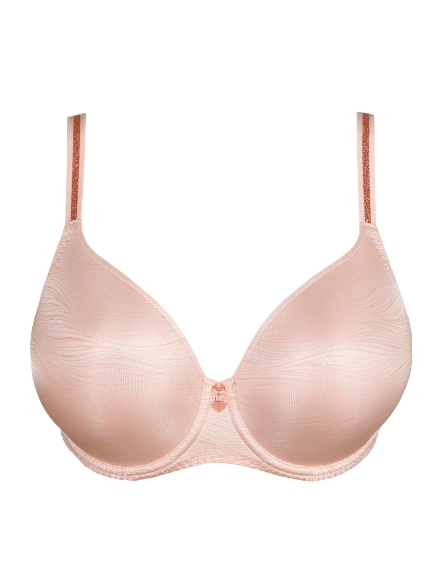 Briana Padded Heartshape Bra - Pearly Pink