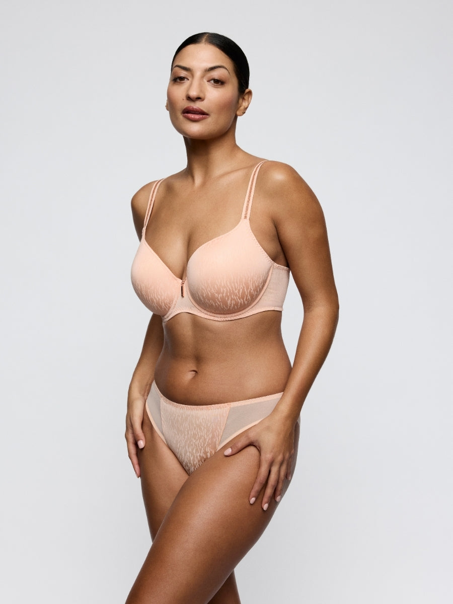Dalli Padded Heartshape Bra - Silk