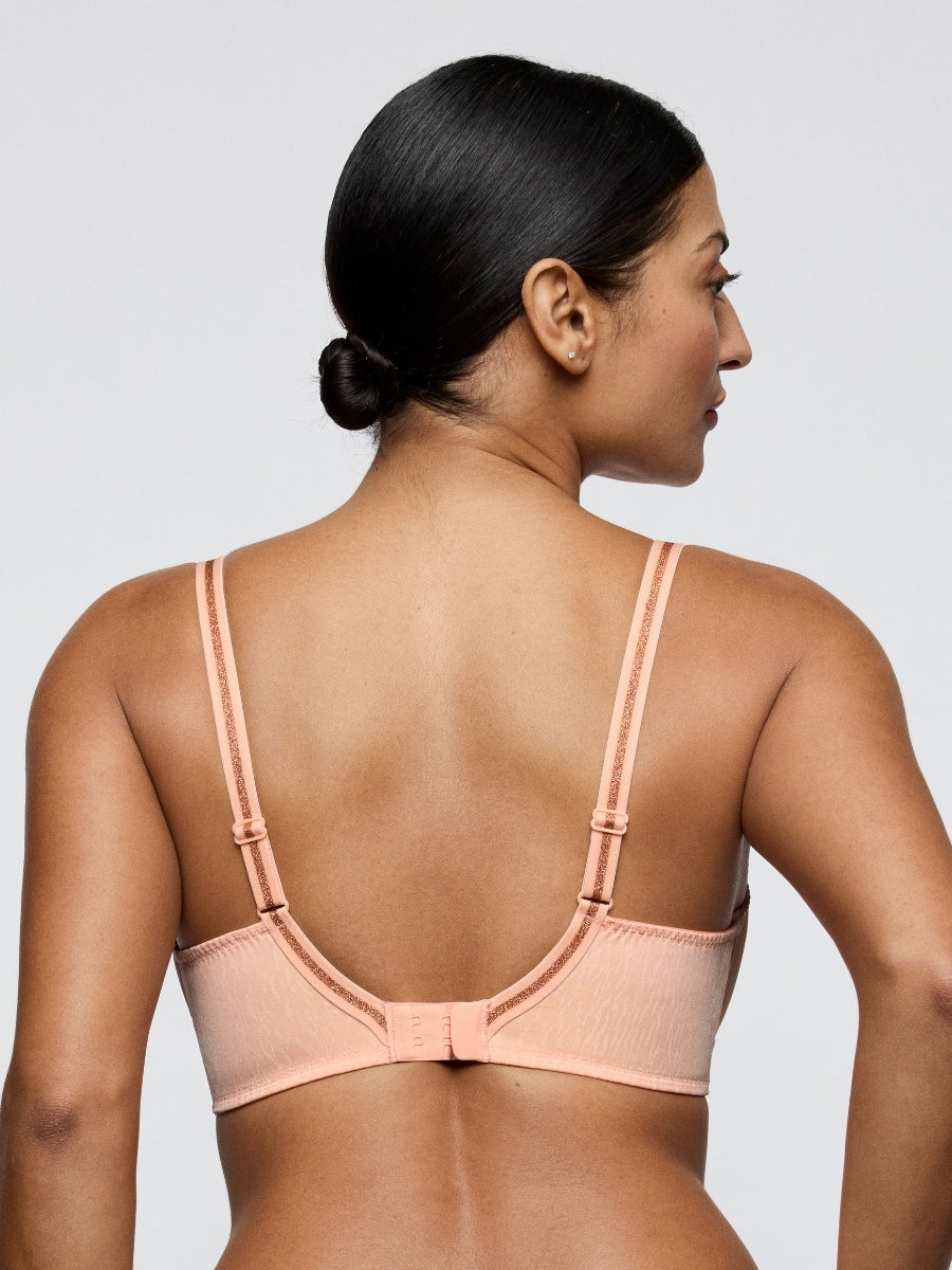 Dalli Padded Heartshape Bra - Silk