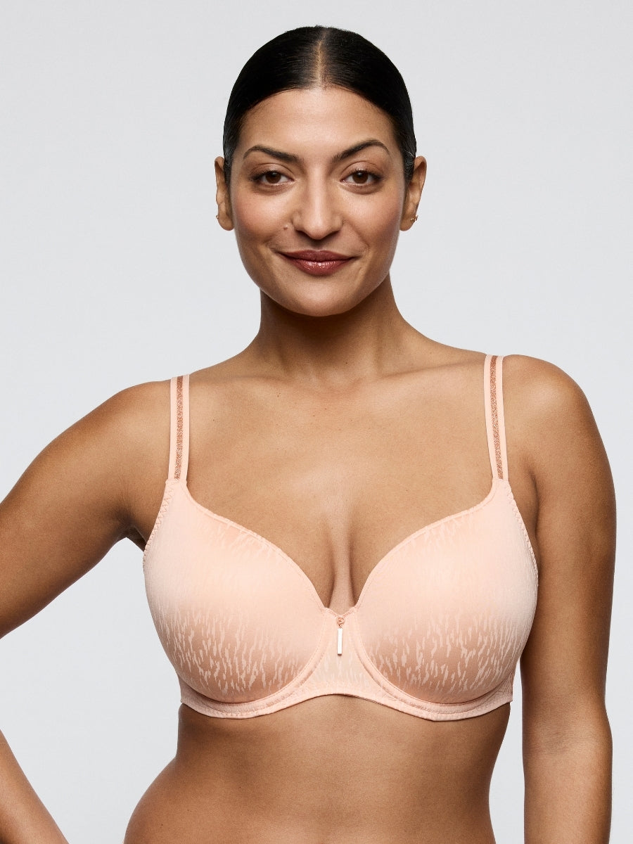 Dalli Padded Heartshape Bra - Silk